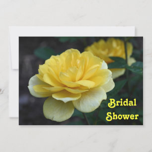 Convite para Chá de casamento de Bridal Rose Amar