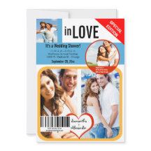 Convite para Chá de casamento de Estilo de Revista