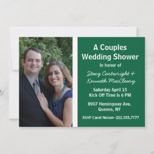 Convite para Chá de casamento de Fotos Pensado po