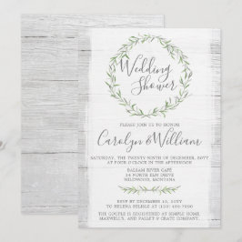 Convite para Chá de casamento de Terra Verde da Ma