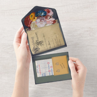 Convite para Chá de casamento do Livro da Bibliote
