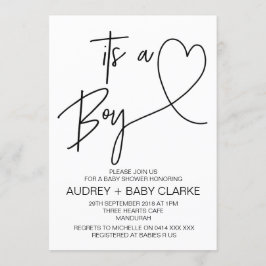 Convite para Chá de fraldas