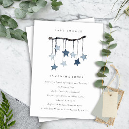 Convite para Chá de fraldas Blue-Boy da Estrela Be