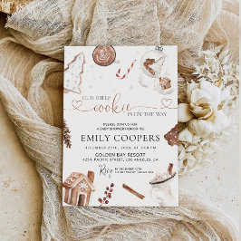 Convite para Chá de fraldas Cozy de Natal