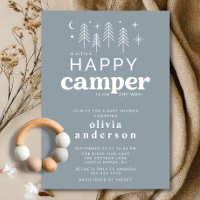 Convite para Chá de fraldas de Camper Feliz