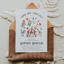 Convite para Chá de fraldas de Carnaval | Chá de c