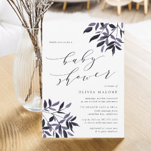 Convite para Chá de fraldas de Colheita