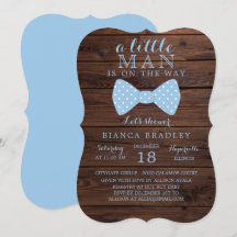 Convite para Chá de fraldas de Homem Pequeno | Tor