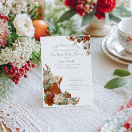 Convite para Chá de fraldas de Natal de Peter Rabb