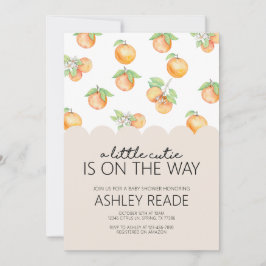 Convite para Chá de fraldas de Pequeno Cutil