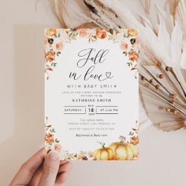 convite para chá de fraldas de script de amor