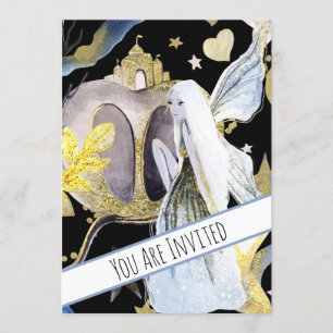 *~* Convite para Chá de fraldas Fairy Pumpkin