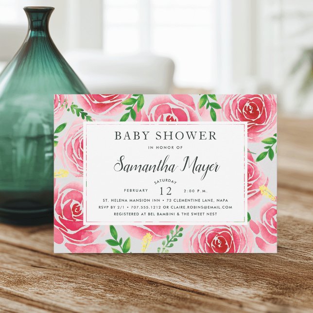 Convite para Chá de fraldas Proveniência (Criador carregado)