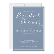 Convite para Chá de Noiva - Belo & Elegante