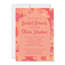 Convite para Chá de panela de Jardim Vermelho Chee