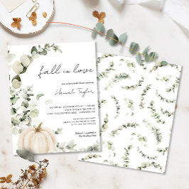 Convite Para Chá de panela Pumpkin Apaixonado