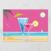 Convite para Chá de Summertime