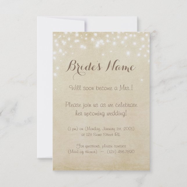 Convite para Chá do Parergle Sparkle (Verso)