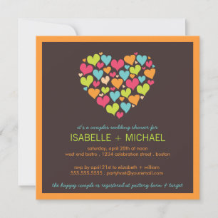 Convite para Chás de casamento de muitos Casais