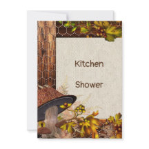 Convite para Chás de cozinha