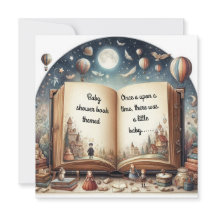 Convite para chás de fraldas