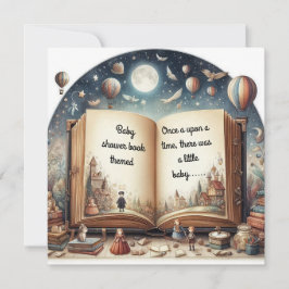 Convite para chás de fraldas