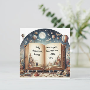 Convite para chás de fraldas