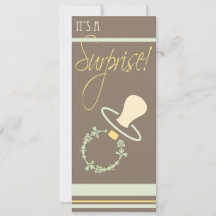 Convite para Chás de fraldas