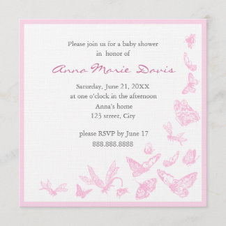 Convite para Chás de fraldas