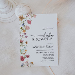 Convite para chás de fraldas