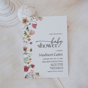 Convite para chás de fraldas