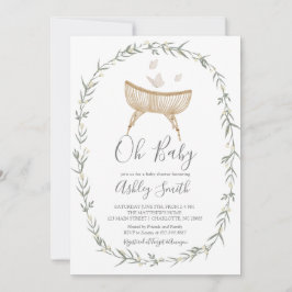 Convite para Chás de fraldas Bohemian Oh