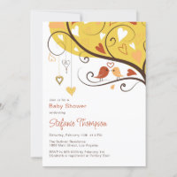 Convite para Chás de fraldas Coloridos