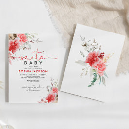 Convite para Chás de fraldas de Papais noeis de Na