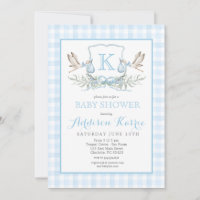 Convite para Chás de fraldas de Stork, Convite par