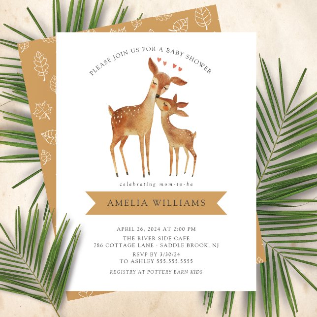 Convite para Chás de fraldas Muito Amado (Criador carregado)