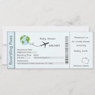 Convite para chás de fraldas, Novo Convite para Be