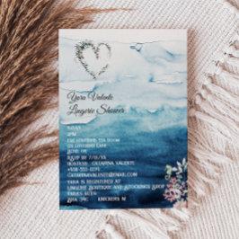 Convite para Chás do Oceano Lingerie Russo