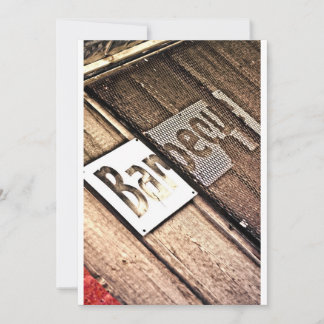 Convite para CHURRASCO