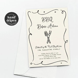 Convite para CHURRASCO de Festa em Saída