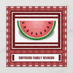 Convite para Churrasco de Reunião da Família da Me