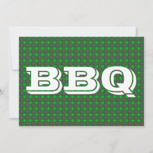 Convite para CHURRASCO de Verificação em Preto V