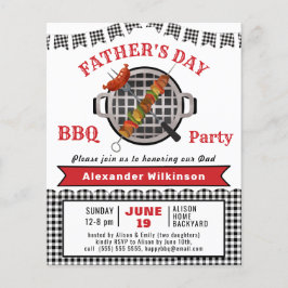 Convite para CHURRASCOS de Dia de os pais de CHUMB