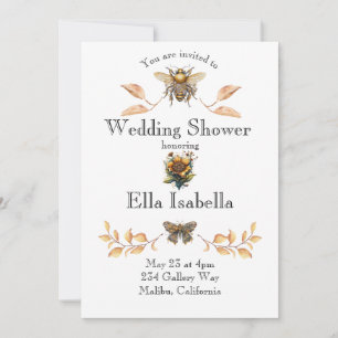 Convite para Chuveiro de Noiva Steampunk