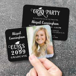 Convite para Classe de Foto de Mini Festa de forma