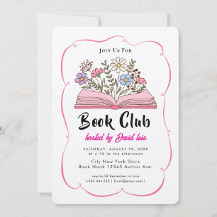 Convite para Clube do Livro
