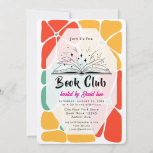 Convite para Clube do Livro