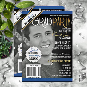 Convite para Cobrir da Festa de formatura Magazine
