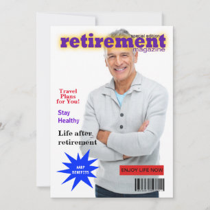 Convite para Cobrir da Retirement Magazine