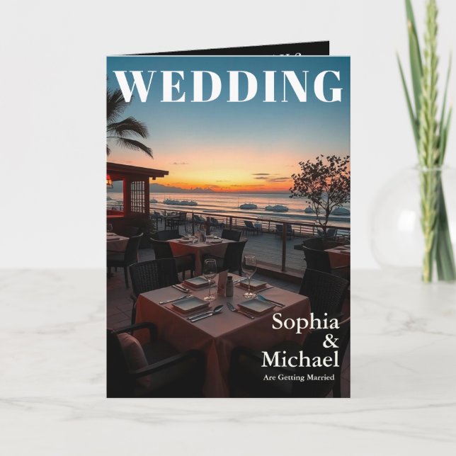 Convite para Cobrir da Revista Fair de Casamento d (Frente)